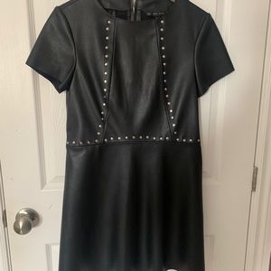 Zara Basic collection - pleather dress